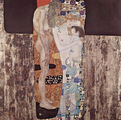 De drie levensfasen van de vrouw door Gustav Klimt